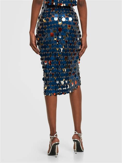 paco rabanne sequin skirt dupe